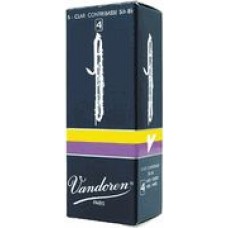 Vandoren Traditional Contra Bass Clarinet Reeds - Box 5